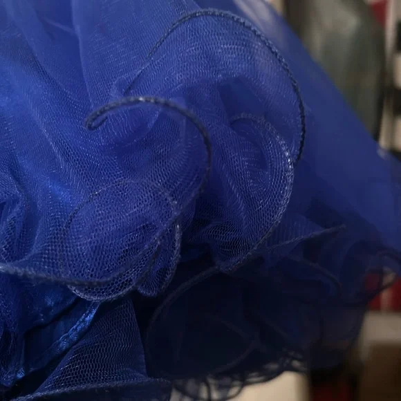 Royal blue juniors dress - Picture 3 of 4